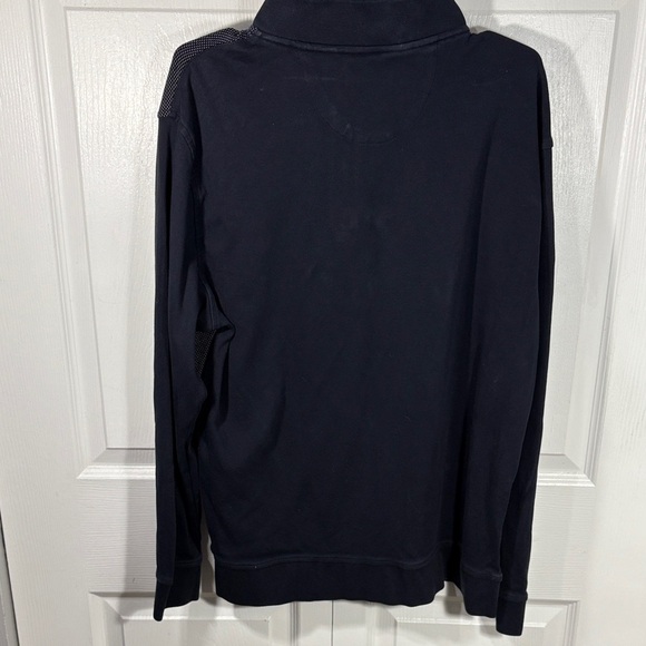 Ted Baker half Zip textured preppy Sweater - Picture 3 of 7